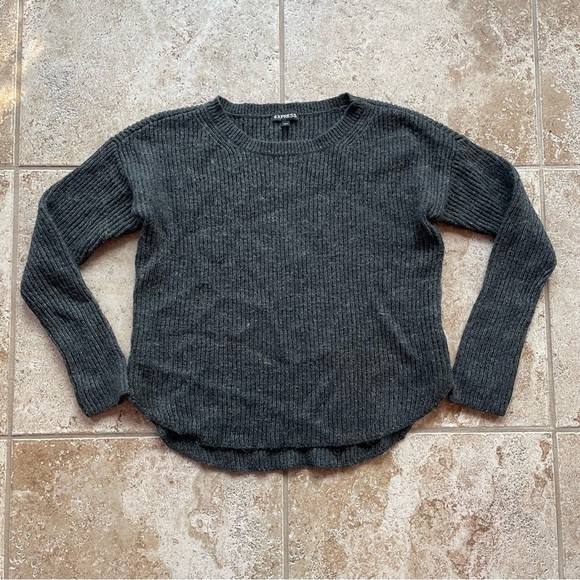 Express Grey Sweater - Picture 1 of 4
